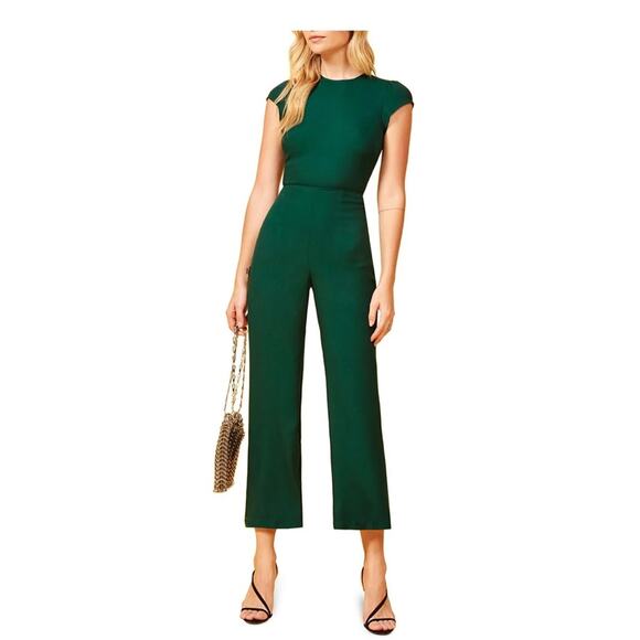 Reformation Pants - Reformation Mayer Jumpsuit - Size 0 - Green